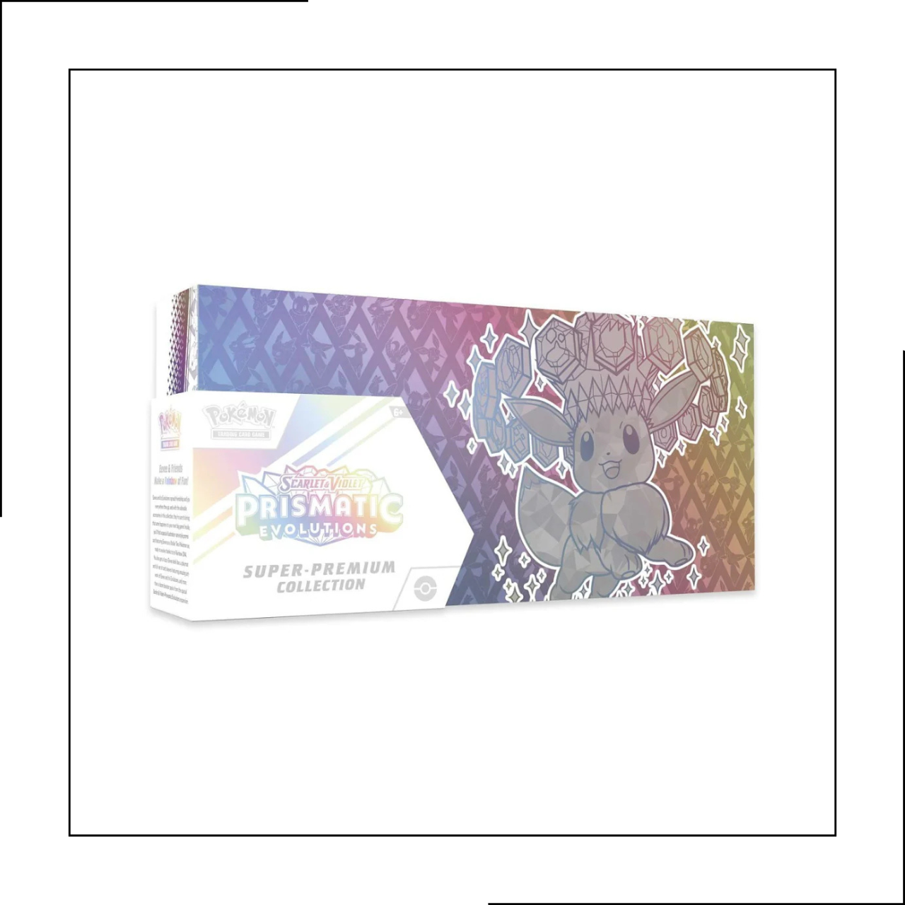 Pokemon Scarlet & Violet Prismatic Evolutions Super Premium Collection Box