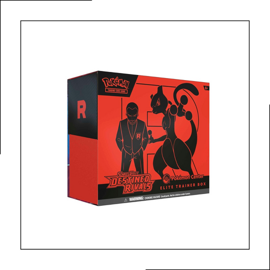 Pokemon Scarlet & Violet Destined Rivals Pokemon Center Exclusive Elite Trainer Box